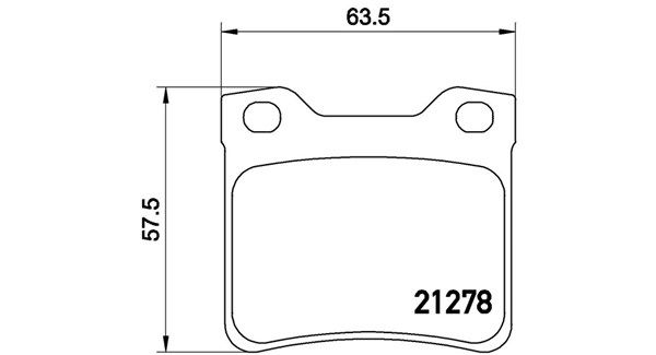 MAGNETI MARELLI stabdžių trinkelių rinkinys, diskinis stabdys 363700461058